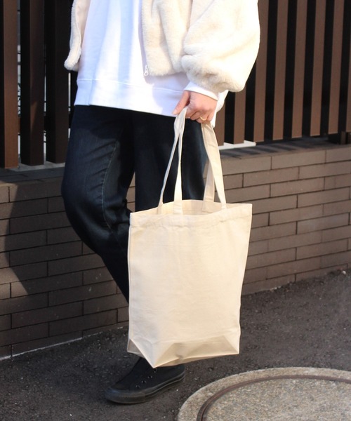 United Athle（ユナイテッドアスレ）の「【UNITED ATHLE】ユナイテッドアスレ ヘビーコットンキャンバストートバッグ Mサイズ 1460（トートバッグ・レディース・ブラック/ベージュ系1/ナチュラル/ネイビー/ベージュ系3/ベージュ系2/ライトグレー/ベージュ系4/レッド・M）」の16枚目の写真