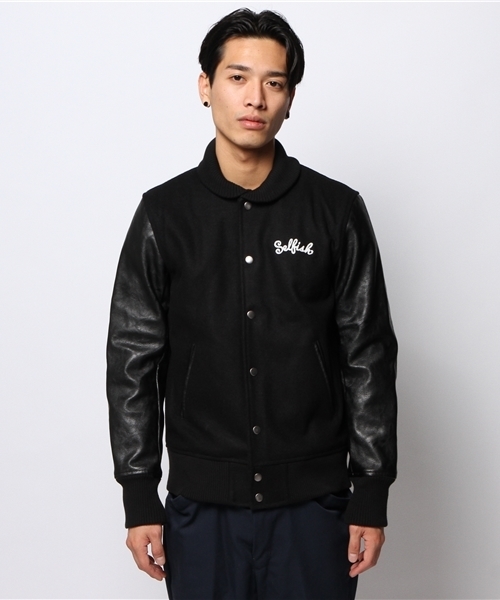 VENCEEXCHANGE(ヴァンスエクスチェンジ)の「バックシシュウメルトンスタジャン(スタジャン・メンズ・ブラック/グレー・MEDIUM/SMALL/LARGE)」の3枚目の写真