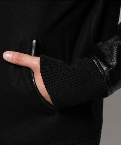 VENCEEXCHANGE(ヴァンスエクスチェンジ)の「バックシシュウメルトンスタジャン(スタジャン・メンズ・ブラック/グレー・MEDIUM/SMALL/LARGE)」の9枚目の写真