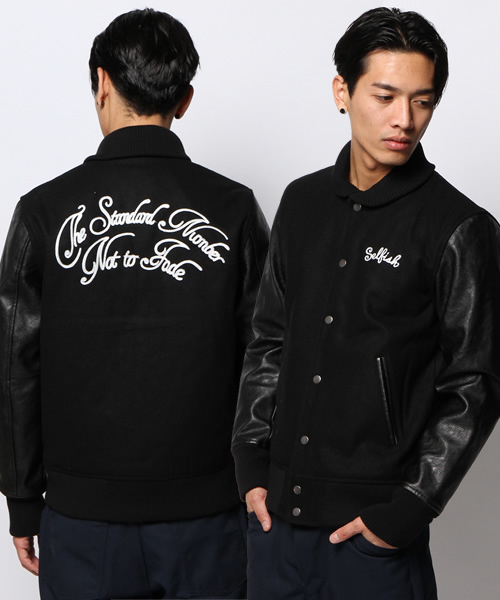 VENCEEXCHANGE(ヴァンスエクスチェンジ)の「バックシシュウメルトンスタジャン(スタジャン・メンズ・ブラック/グレー・MEDIUM/SMALL/LARGE)」の13枚目の写真