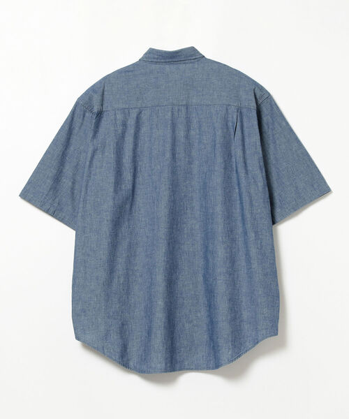 BEAMS（ビームス）の「BEAMS / 5分袖 イージー ボタンダウンシャツ（シャツ/ブラウス・メンズ・ブルー系その他4/その他/ホワイト・MEDIUM/X-LARGE/SMALL/LARGE）」の15枚目の写真