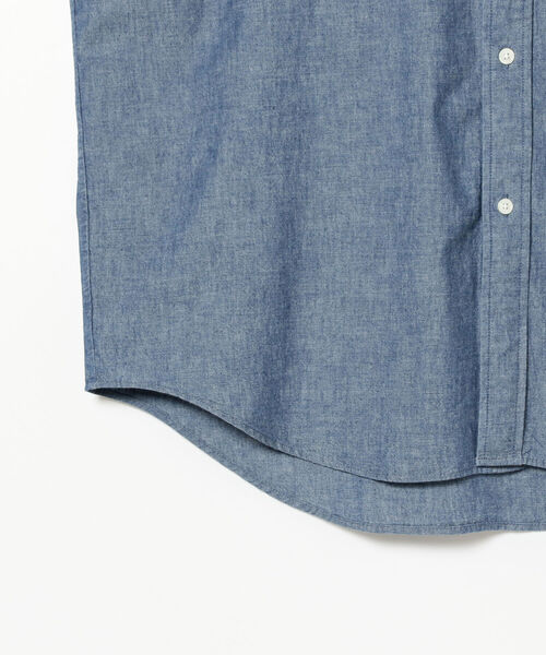 BEAMS（ビームス）の「BEAMS / 5分袖 イージー ボタンダウンシャツ（シャツ/ブラウス・メンズ・ブルー系その他4/その他/ホワイト・MEDIUM/X-LARGE/SMALL/LARGE）」の18枚目の写真