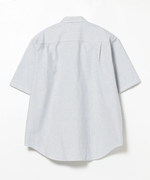 BEAMS（ビームス）の「BEAMS / 5分袖 イージー ボタンダウンシャツ（シャツ/ブラウス・メンズ・ブルー系その他4/その他/ホワイト・MEDIUM/X-LARGE/SMALL/LARGE）」の20枚目の写真