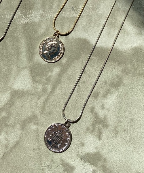 DouDou(ドゥドゥ)の「コインネックレス 小(ネックレス・レディース・ゴールド/シルバー・FREE)」の8枚目の写真