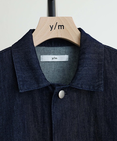 y/m(イム)の「デニムシャツジャケット(シャツ/ブラウス・メンズ・ブルー・MEDIUM/LARGE)」の5枚目の写真
