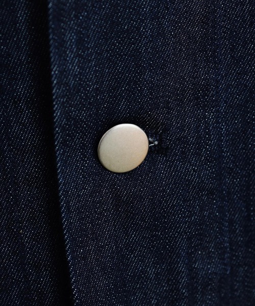 y/m(イム)の「デニムシャツジャケット(シャツ/ブラウス・メンズ・ブルー・MEDIUM/LARGE)」の7枚目の写真