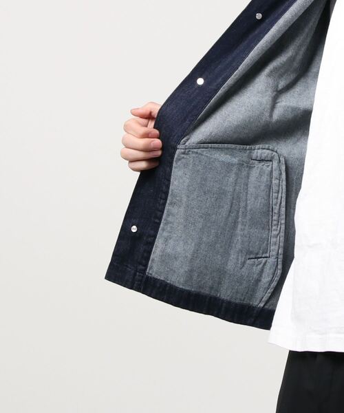 y/m(イム)の「デニムシャツジャケット(シャツ/ブラウス・メンズ・ブルー・MEDIUM/LARGE)」の11枚目の写真