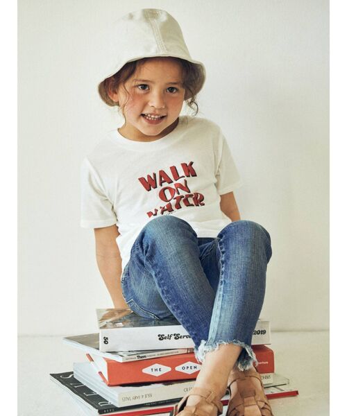 Ungrid（アングリッド）の「Kids ツアーロゴルーズTee（Tシャツ/カットソー・キッズ・チャコールグレー/オフホワイト・100/120）」の18枚目の写真