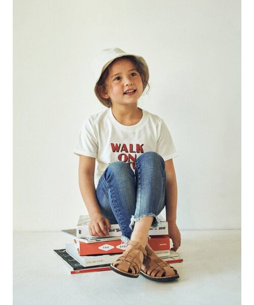 Ungrid（アングリッド）の「Kids ツアーロゴルーズTee（Tシャツ/カットソー・キッズ・チャコールグレー/オフホワイト・100/120）」の15枚目の写真