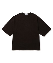 ADAM ET ROPE' | スラブ天竺 オーバーサイズ フットボールTEE(Tシャツ/カットソー)