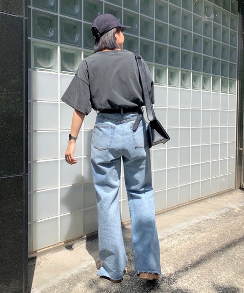 WHO'S WHO gallery（フーズフーギャラリー）の「PTN1994 TEE（Tシャツ/カットソー・レディース・ブルー/レモンイエロー/グリーン/オートミール/チャコールグレー・FREE）」の18枚目の写真