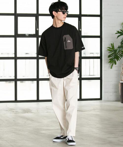 KELTY（ケルティ）の「KELTY(ケルティ)別注アウトドアポケットTシャツ（Tシャツ/カットソー・メンズ・ブラック/ホワイト/ライトブルー/オリーブ/その他2/ベージュ/その他3/その他1・X-LARGE/MEDIUM/LARGE/SMALL）」の13枚目の写真