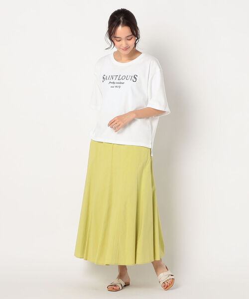 fredy repit（フレディレピ）の「フロッキーロゴオーバーサイズTシャツ（Tシャツ/カットソー・レディース・ホワイト系その他4/ブラック系その他3/ブラック系その他4・38）」の13枚目の写真