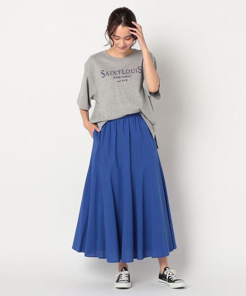 fredy repit（フレディレピ）の「フロッキーロゴオーバーサイズTシャツ（Tシャツ/カットソー・レディース・ホワイト系その他4/ブラック系その他3/ブラック系その他4・38）」の14枚目の写真