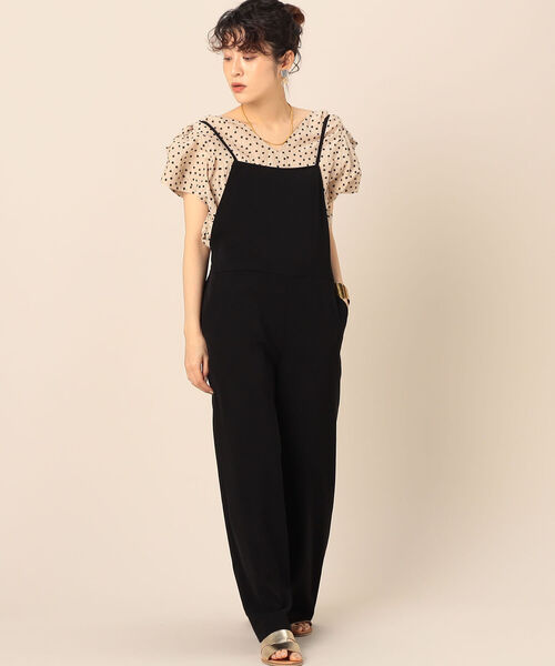 NOLLEY’S（ノーリーズ）の「【WEB限定】ツイストVネックブラウス（シャツ/ブラウス・レディース・ホワイト/ブルー/ブラック系その他3/ベージュ系その他3・38）」の15枚目の写真