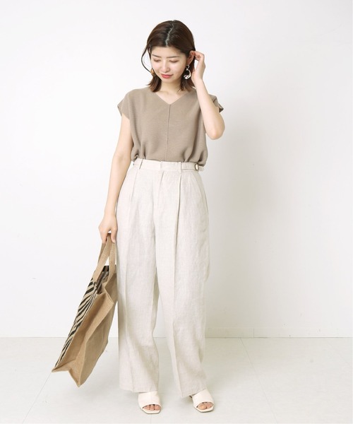 Simplicite（サンプリシテ）の「アウトリンキングガータープルオーバー◆（ニット/セーター・レディース・ブラック/ブラウン/グリーン・FREE）」の9枚目の写真