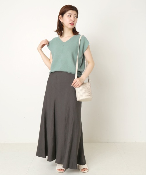 Simplicite（サンプリシテ）の「アウトリンキングガータープルオーバー◆（ニット/セーター・レディース・ブラック/ブラウン/グリーン・FREE）」の13枚目の写真