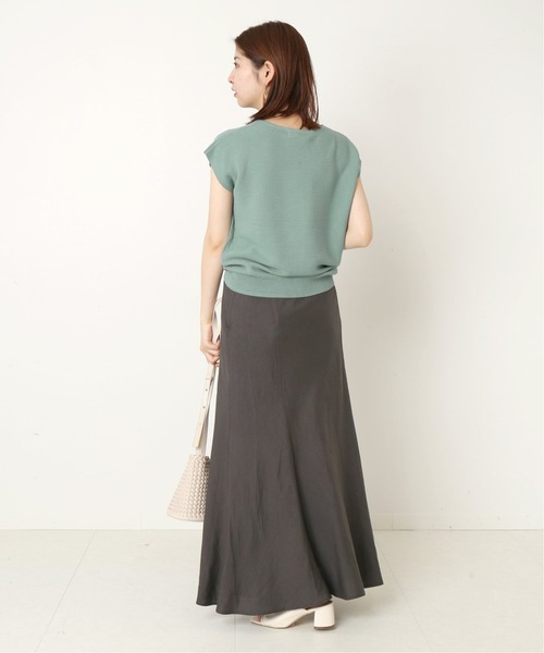 Simplicite（サンプリシテ）の「アウトリンキングガータープルオーバー◆（ニット/セーター・レディース・ブラック/ブラウン/グリーン・FREE）」の15枚目の写真