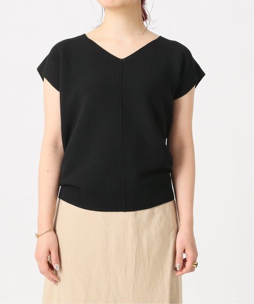 Simplicite（サンプリシテ）の「アウトリンキングガータープルオーバー◆（ニット/セーター・レディース・ブラック/ブラウン/グリーン・FREE）」の16枚目の写真