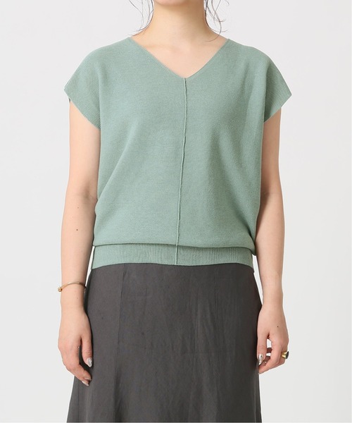 Simplicite（サンプリシテ）の「アウトリンキングガータープルオーバー◆（ニット/セーター・レディース・ブラック/ブラウン/グリーン・FREE）」の18枚目の写真