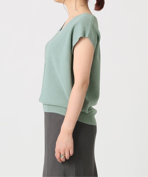 Simplicite（サンプリシテ）の「アウトリンキングガータープルオーバー◆（ニット/セーター・レディース・ブラック/ブラウン/グリーン・FREE）」の19枚目の写真