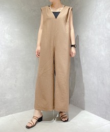 w closet（ダブルクローゼット）の「Vネックオールインワン（つなぎ/オールインワン・レディース）」
