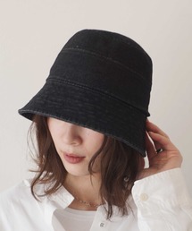 ammy. | 【 ammy. / エイミードット 】 デニム ライン ディープ バケット ハット / バケハ(ハット)