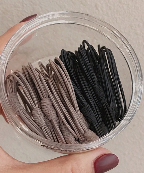 florist（フローリスト）の「【20本セット】使いやすい束ヘアゴム（ヘアゴム・レディース・その他1/その他2/その他3/その他4/その他5/その他6/その他7/その他8/その他9/その他10・FREE）」の6枚目の写真