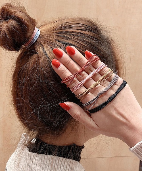 florist（フローリスト）の「【20本セット】使いやすい束ヘアゴム（ヘアゴム・レディース・その他1/その他2/その他3/その他4/その他5/その他6/その他7/その他8/その他9/その他10・FREE）」の11枚目の写真