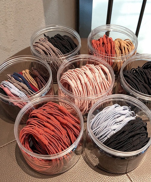 florist（フローリスト）の「【20本セット】使いやすい束ヘアゴム（ヘアゴム・レディース・その他1/その他2/その他3/その他4/その他5/その他6/その他7/その他8/その他9/その他10・FREE）」の16枚目の写真