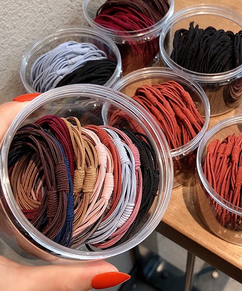 florist（フローリスト）の「【20本セット】使いやすい束ヘアゴム（ヘアゴム・レディース・その他1/その他2/その他3/その他4/その他5/その他6/その他7/その他8/その他9/その他10・FREE）」の15枚目の写真