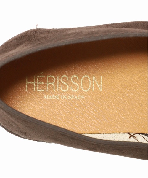 HERISSON（エリソン）の「◆【HERISSON / エリソン】 ネオスエードメッシュスリッポン（スリッポン・メンズ・ブラック/ブラウン・25cm/26cm/27cm/28cm）」の10枚目の写真