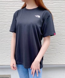 【THE NORTH FACE(ザ・ノースフェイス)】 ESSENTIAL S/S R/TEE ロゴ 半袖 Tシャツ