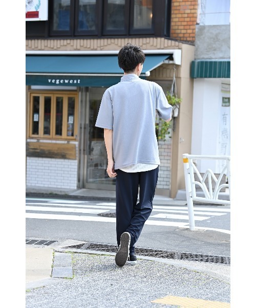 URBAN COLLECTION(アーバンコレクション)の「カルゼポンチ素材 ワイドパンツ(その他パンツ・メンズ・ブラック/ネイビー・M/L/XL)」の6枚目の写真