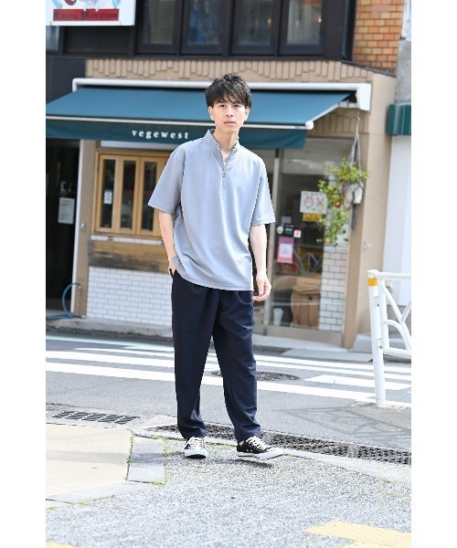 URBAN COLLECTION(アーバンコレクション)の「カルゼポンチ素材 ワイドパンツ(その他パンツ・メンズ・ブラック/ネイビー・M/L/XL)」の9枚目の写真