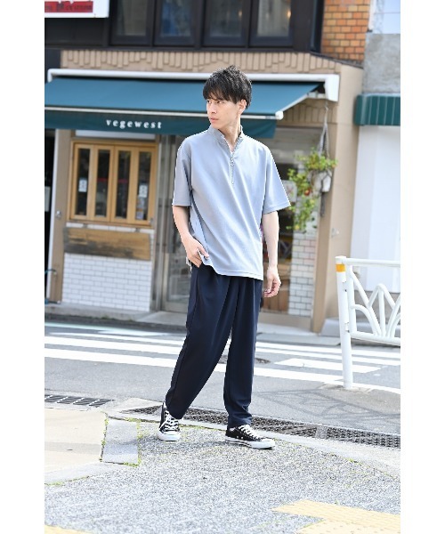 URBAN COLLECTION(アーバンコレクション)の「カルゼポンチ素材 ワイドパンツ(その他パンツ・メンズ・ブラック/ネイビー・M/L/XL)」の10枚目の写真
