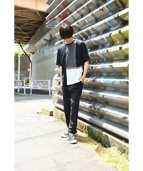 URBAN COLLECTION(アーバンコレクション)の「カルゼポンチ素材 ワイドパンツ(その他パンツ・メンズ・ブラック/ネイビー・M/L/XL)」の13枚目の写真