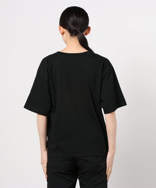 MANASTASH（マナスタッシュ）の「MANASTASH/マナスタッシュ　Ws BENLAMB VESPA TEE 　ベンラムＴ（Tシャツ/カットソー・レディース・ホワイト/ブラック・MEDIUM）」の3枚目の写真