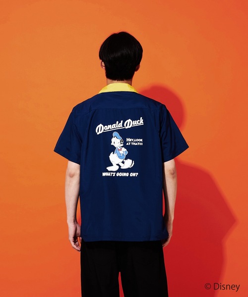 Disney(ディズニー)の「【DISNEY/ディズニー】バックプリントオープンカラーシャツ(シャツ/ブラウス・メンズ・ホワイト/ホワイト系その他/ライトベージュ/ネイビー・SMALL/MEDIUM/LARGE/X-LARGE)」の20枚目の写真