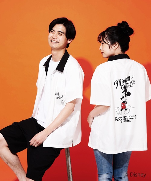 Disney(ディズニー)の「【DISNEY/ディズニー】バックプリントオープンカラーシャツ(シャツ/ブラウス・メンズ・ホワイト/ホワイト系その他/ライトベージュ/ネイビー・SMALL/MEDIUM/LARGE/X-LARGE)」の22枚目の写真