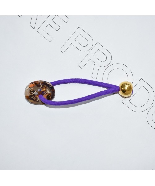 THEATRE PRODUCTS（シアタープロダクツ）の「BUTTON HAIR ELASTIC（ヘアゴム・レディース・ブラウン/ベージュ/その他/ブラック・FREE）」の6枚目の写真