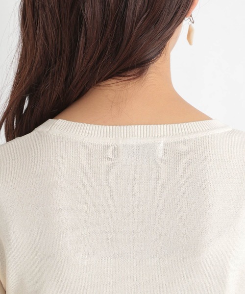 Andemiu（アンデミュウ）の「【WEB限定】エアリードッキングワンピース954588（ワンピース・レディース・カーキ/ブルー/パープル・FREE）」の10枚目の写真