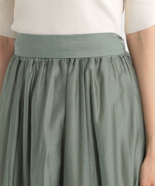 Andemiu（アンデミュウ）の「【WEB限定】エアリードッキングワンピース954588（ワンピース・レディース・カーキ/ブルー/パープル・FREE）」の6枚目の写真