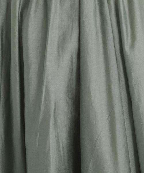 Andemiu（アンデミュウ）の「【WEB限定】エアリードッキングワンピース954588（ワンピース・レディース・カーキ/ブルー/パープル・FREE）」の17枚目の写真