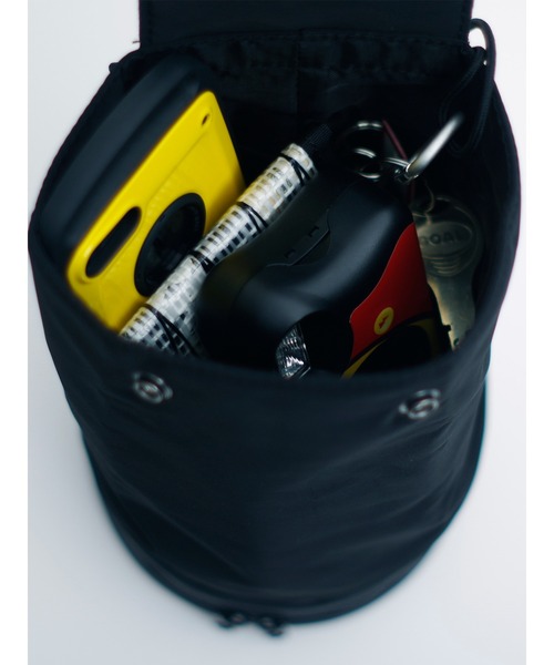 KOT_SU（コットス）の「KOT_SU/コットス WAFU pouch（ショルダーバッグ・メンズ・グレー/ブラック/イエロー/カーキ・FREE）」の10枚目の写真