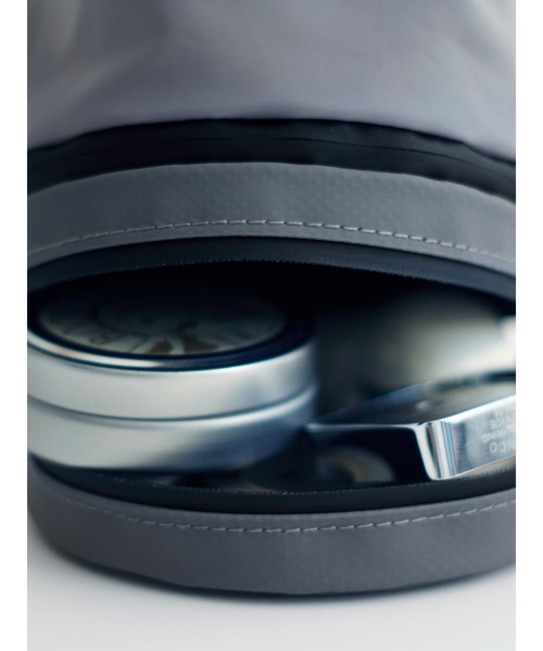 KOT_SU（コットス）の「KOT_SU/コットス WAFU pouch（ショルダーバッグ・メンズ・グレー/ブラック/イエロー/カーキ・FREE）」の19枚目の写真