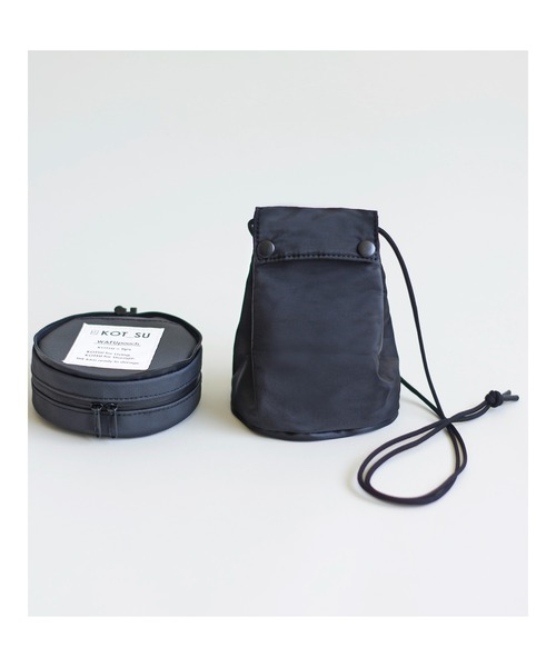 KOT_SU（コットス）の「KOT_SU/コットス WAFU pouch（ショルダーバッグ・メンズ・グレー/ブラック/イエロー/カーキ・FREE）」の13枚目の写真