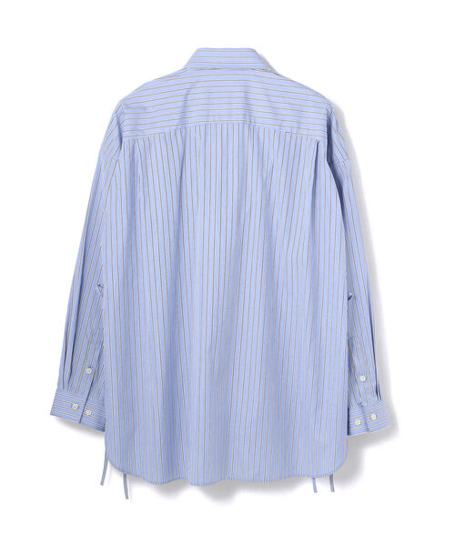 Toironier（トワロニエ）の「Toironier/トワロニエ/THOMAS MASON /トーマスメイソンルーズシャツ(レギュラーフィット)（シャツ/ブラウス・メンズ・ブルー・0）」の2枚目の写真