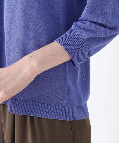 DRESKIP（ドレスキップ）の「◆ウォシャブルトッパーカーディガン（カーディガン/ボレロ・レディース・オフホワイト/ブラック/ブルー/ライトグレー・02/03/04）」の10枚目の写真