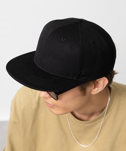 United Athle（ユナイテッドアスレ）の「【United Athle】フラットバイザー スナップバック キャップ 9664（キャップ・メンズ・チャコールグレー×ブラック/ブラック/ネイビー・FREE）」の11枚目の写真